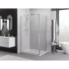 Mexen Exo kabina prysznicowa uchylna 95 x 85 cm, transparent, chrom - 8181-095-085-01-00