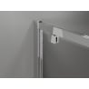 Mexen Exo kabina prysznicowa uchylna 100 x 100 cm, transparent, chrom - 8181-100-100-01-00