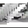 Mexen Exo kabina prysznicowa uchylna 90 x 95 cm, transparent, chrom - 814-090-095-01-00