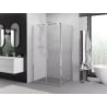 Mexen Exo kabina prysznicowa uchylna 80 x 100 cm, transparent, chrom - 814-080-100-01-00