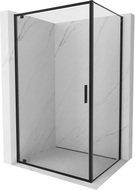 Mexen Exo-BR kabina prysznicowa uchylna 70 x 100 cm, transparent, czarna - 8181-070-100-70-00