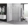 Mexen Exo-BR Duo kabina prysznicowa uchylna 80 x 70 cm, transparent, chrom - 8182-080-070-01-00