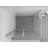 Mexen Exo-BR Duo kabina prysznicowa uchylna 80 x 70 cm, transparent, chrom - 8182-080-070-01-00