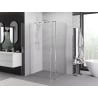 Mexen Exo kabina prysznicowa uchylna 100 x 80 cm, transparent, chrom - 8182-100-080-01-00
