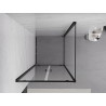 Mexen Exo-BR Duo kabina prysznicowa uchylna 70 x 70 cm, transparent, czarna - 8182-070-070-70-00
