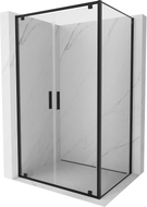 Mexen Exo-BR Duo kabina prysznicowa uchylna 70 x 100 cm, transparent, czarna - 8182-070-100-70-00