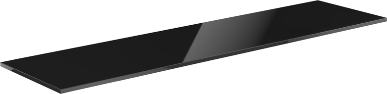 Mexen Uni blat naszafkowy 200 cm, czarny połysk - 91AXX-2004-464-18-70
