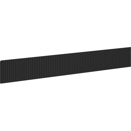 Mexen Rivel front ryflowany do korpusu szafki łazienkowej 140 x 20 cm, czarny mat - 91A20-1400-235-1-71