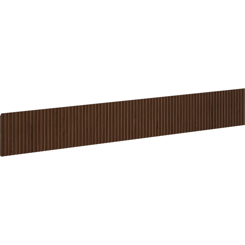 Mexen Rivel front ryflowany do korpusu szafki łazienkowej 160 x 20 cm, orzech - 91A20-1600-235-1-86