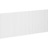 Mexen Rivel front ryflowany do korpusu szafki łazienkowej 120 x 43,5 cm, biały mat - 91A20-1200-470-1-01