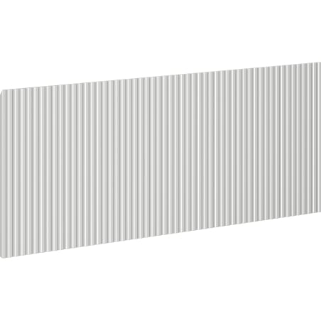 Mexen Rivel front ryflowany do korpusu szafki łazienkowej 80 x 43,5 cm, szary mat - 91A20-0800-470-1-62