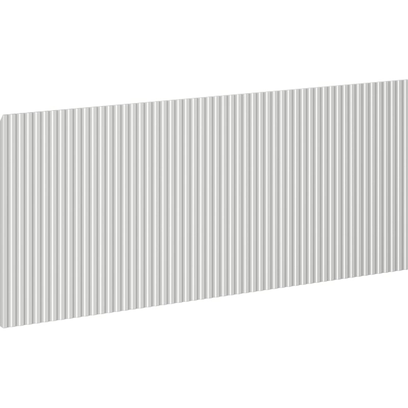 Mexen Rivel front ryflowany do korpusu szafki łazienkowej 90 x 43,5 cm, szary mat - 91A20-0900-470-1-62