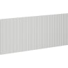 Mexen Rivel front ryflowany do korpusu szafki łazienkowej 90 x 43,5 cm, szary mat - 91A20-0900-470-1-62