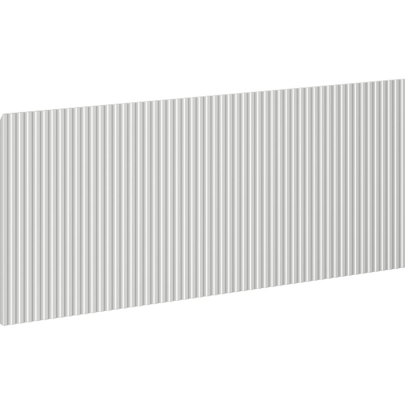 Mexen Rivel front ryflowany do korpusu szafki łazienkowej 100 x 43,5 cm, szary mat - 91A20-1000-470-1-62