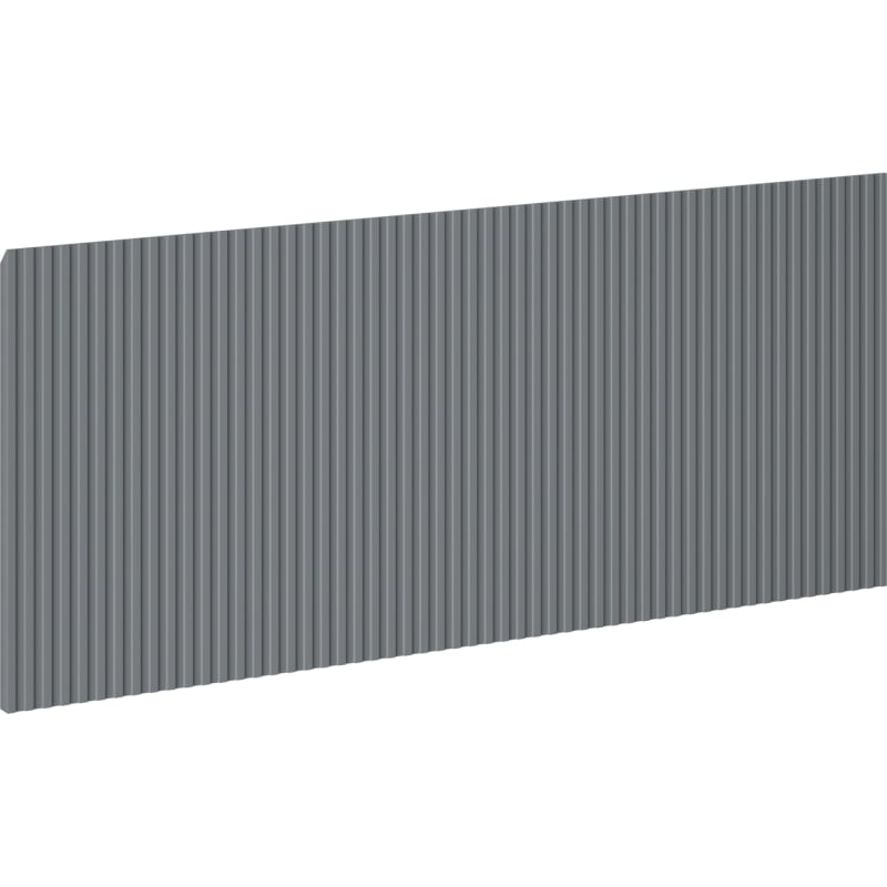 Mexen Rivel front ryflowany do korpusu szafki łazienkowej 80 x 43,5 cm, grafit mat - 91A20-0800-470-1-66
