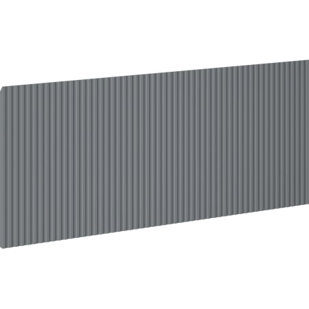 Mexen Rivel front ryflowany do korpusu szafki łazienkowej 80 x 43,5 cm, grafit mat - 91A20-0800-470-1-66
