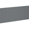 Mexen Rivel front ryflowany do korpusu szafki łazienkowej 80 x 43,5 cm, grafit mat - 91A20-0800-470-1-66