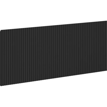 Mexen Rivel front ryflowany do korpusu szafki łazienkowej 90 x 43,5 cm, czarny mat - 91A20-0900-470-1-71