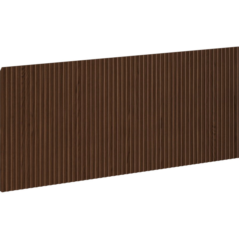 Mexen Rivel front ryflowany do korpusu szafki łazienkowej 80 x 43,5 cm, orzech - 91A20-0800-470-1-86