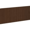 Mexen Rivel front ryflowany do korpusu szafki łazienkowej 90 x 43,5 cm, orzech - 91A20-0900-470-1-86