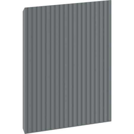 Mexen Rivel front ryflowany do korpusu szafki łazienkowej 35 x 43,5 cm, grafit mat - 91A21-0350-470-1-66