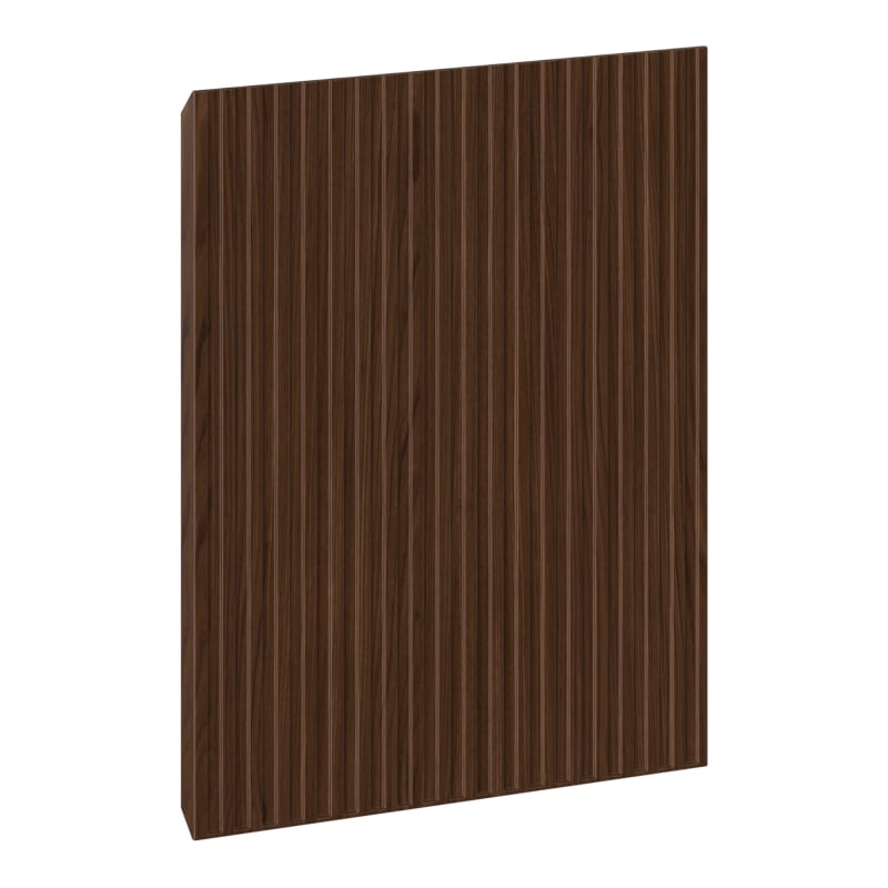 Mexen Rivel front ryflowany do korpusu szafki łazienkowej 30 x 43,5 cm, orzech - 91A21-0300-470-1-86