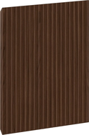 Mexen Rivel front ryflowany do korpusu szafki łazienkowej 30 x 43,5 cm, orzech - 91A21-0300-470-1-86