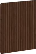 Mexen Rivel front ryflowany do korpusu szafki łazienkowej 45 x 43,5 cm, orzech - 91A21-0450-470-1-86