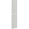 Mexen Rivel front ryflowany do korpusu szafki łazienkowej 35 x 80 cm (2 szt.), szary mat - 91A21-1600-300-2-62