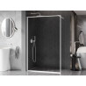 Mexen Kioto-F ścianka prysznicowa Walk-in z ramką 65 x 202 cm, transparent 8 mm, biała - 800-065-104-20-00