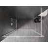 Mexen Kioto-F ścianka prysznicowa Walk-in z ramką 65 x 202 cm, transparent 8 mm, biała - 800-065-104-20-00