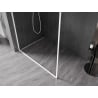 Mexen Kioto-F ścianka prysznicowa Walk-in z ramką 90 x 202 cm, transparent 8 mm, biała - 800-090-104-20-00