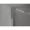 Mexen Kioto-F ścianka prysznicowa Walk-in z ramką 60 x 202 cm, transparent 8 mm, chrom - 800-060-104-01-00