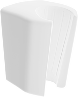 Mexen uchwyt prysznicowy, biały - 79352-20