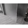 Mexen Kioto-F ścianka prysznicowa Walk-in z ramką 80 x 202 cm, szron 8 mm, chrom - 800-080-104-01-30