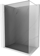 Mexen Kioto-F ścianka prysznicowa Walk-in z ramką 90 x 202 cm, grafit 8 mm, chrom - 800-090-104-01-40