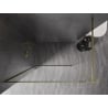 Mexen Kioto-F ścianka prysznicowa Walk-in z ramką 110 x 202 cm, transparent 8 mm, złota - 800-110-104-50-00