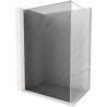 Mexen Kioto-F ścianka prysznicowa Walk-in z ramką 80 x 202 cm, grafit 8 mm, nikiel szczotkowany - 800-080-104-97-40