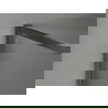 Mexen Kioto-F ścianka prysznicowa Walk-in z ramką 145 x 202 cm, transparent 8 mm, gun metal - 800-145-104-95-00