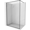 Mexen Kioto-F ścianka prysznicowa Walk-in z ramką 80 x 202 cm, transparent 8 mm, czarna - 800-080-104-70-00