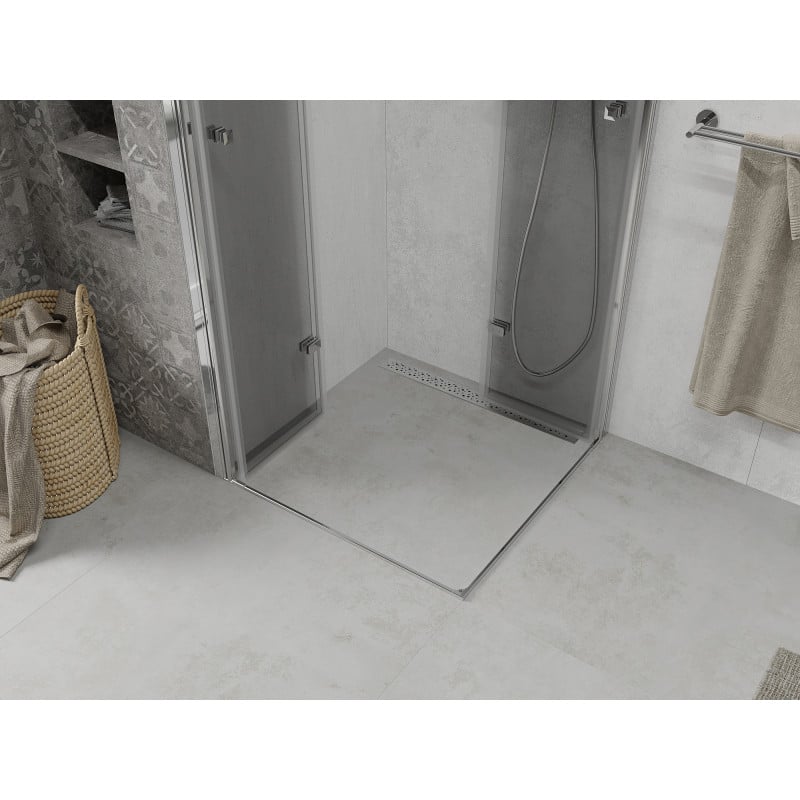 Mexen Lima Duo kabina prysznicowa składana 90 x 90 cm, transparent, chrom - 856-090-090-02-00