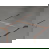 Mexen Kioto-F ścianka prysznicowa Walk-in z ramką 180 x 85 cm, transparent 8 mm, miedź szczotkowana - 800-180-202-04-65-085