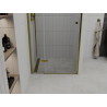 Mexen Roma drzwi prysznicowe uchylne 70 cm, transparent, złote - 854-070-000-50-00