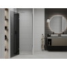 Mexen Roma drzwi prysznicowe uchylne 100 cm, grafit, chrom - 854-100-000-01-40