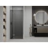 Mexen Roma drzwi prysznicowe uchylne 100 cm, grafit, chrom - 854-100-000-01-40