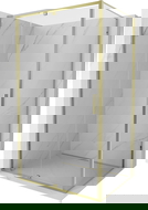 Mexen Exo kabina prysznicowa uchylna 95 x 90 cm, transparent, złota - 819-095-090-50-00