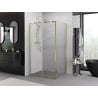 Mexen Exo kabina prysznicowa uchylna 100 x 85 cm, transparent, złota - 8182-100-085-50-00