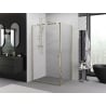 Mexen Exo kabina prysznicowa uchylna 95 x 90 cm, transparent, złota - 8181-095-090-50-00