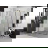 Mexen Exo kabina prysznicowa uchylna 70 x 95 cm, transparent, złota - 8181-070-095-50-00