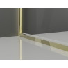 Mexen Exo-B kabina prysznicowa uchylna 95 x 85 cm, transparent, złota - 817-095-085-50-00